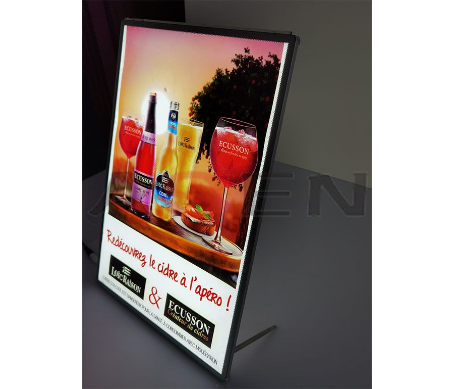 Super-thin Desktop acrylic led light box