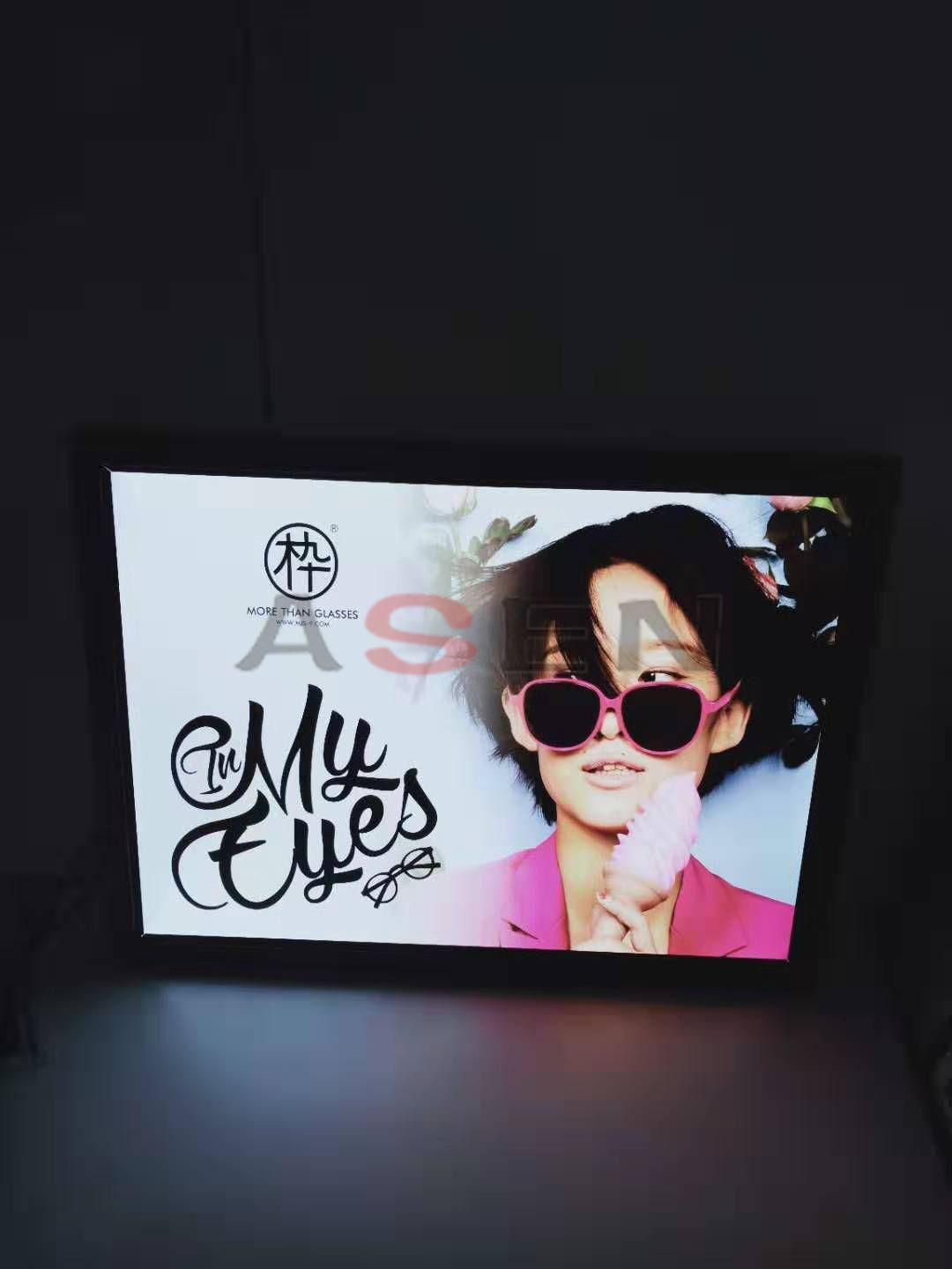  Indoor aluminum Frame LED Light Box