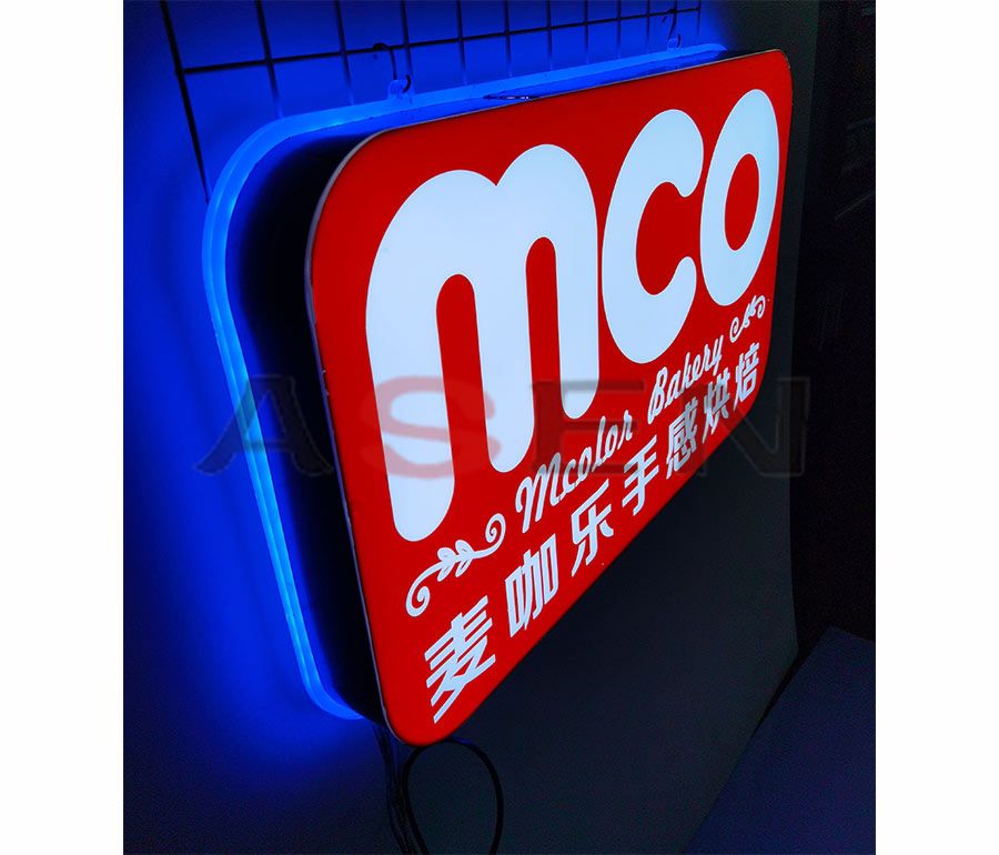 Advertising Slim LED Display Sign Acrylic Light Box